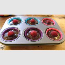 Dark Chocolate & Almond Cupcakes